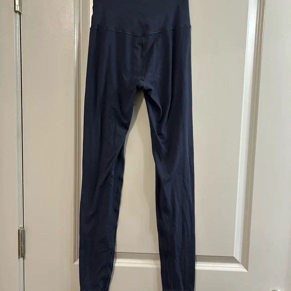 Aerie OFFLINE Crossover Dark Blue Leggings long Inseam - Picture 2 of 3
